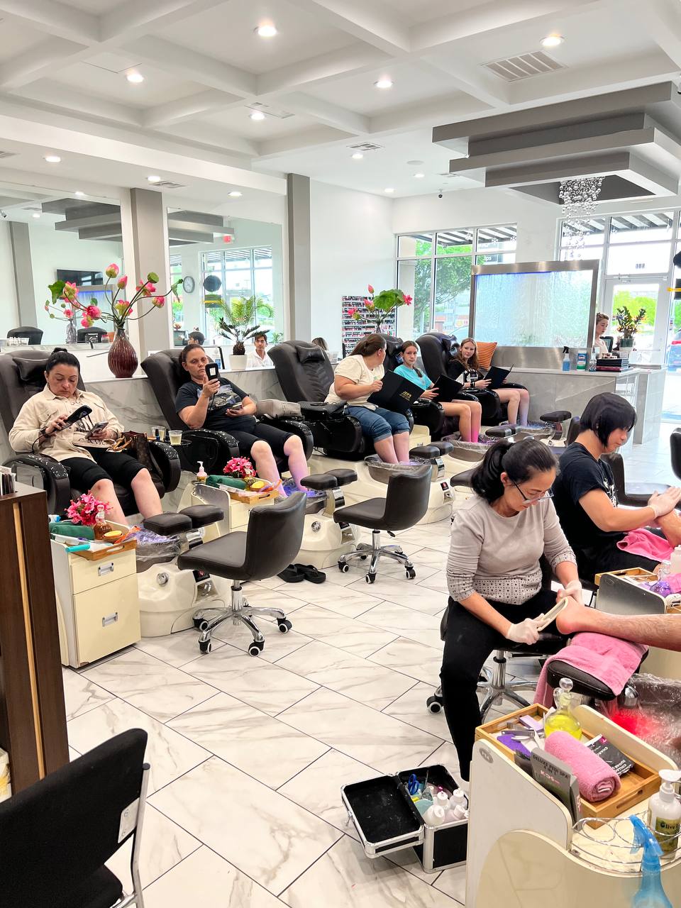 JEN’S Pedispa & Nails nail work in Waco, Texas